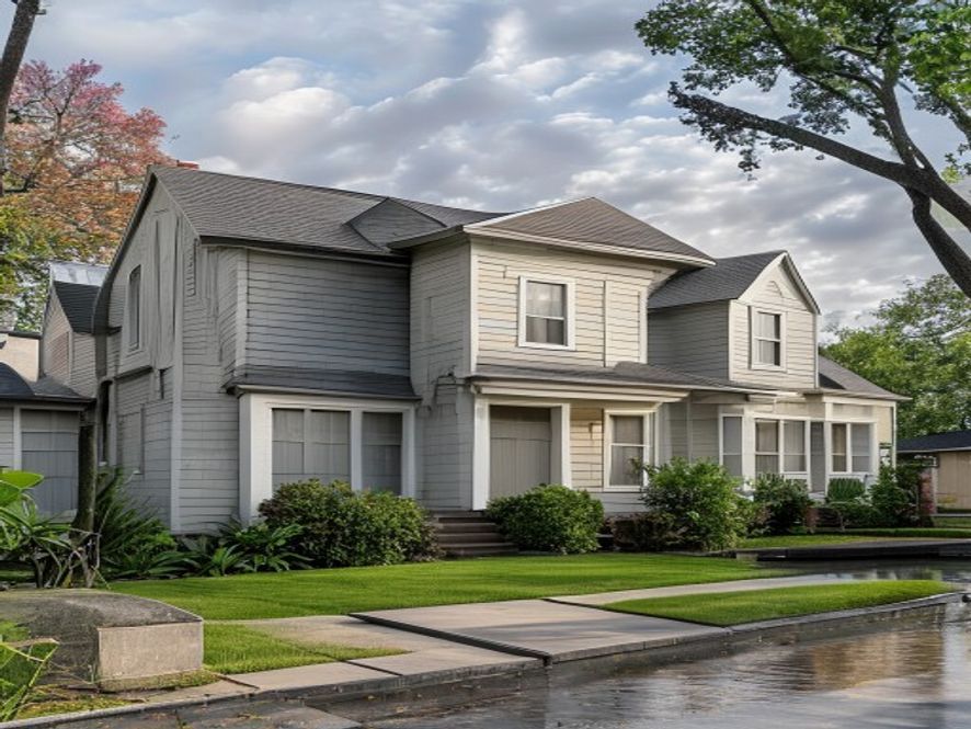 Siding project in St. Rose